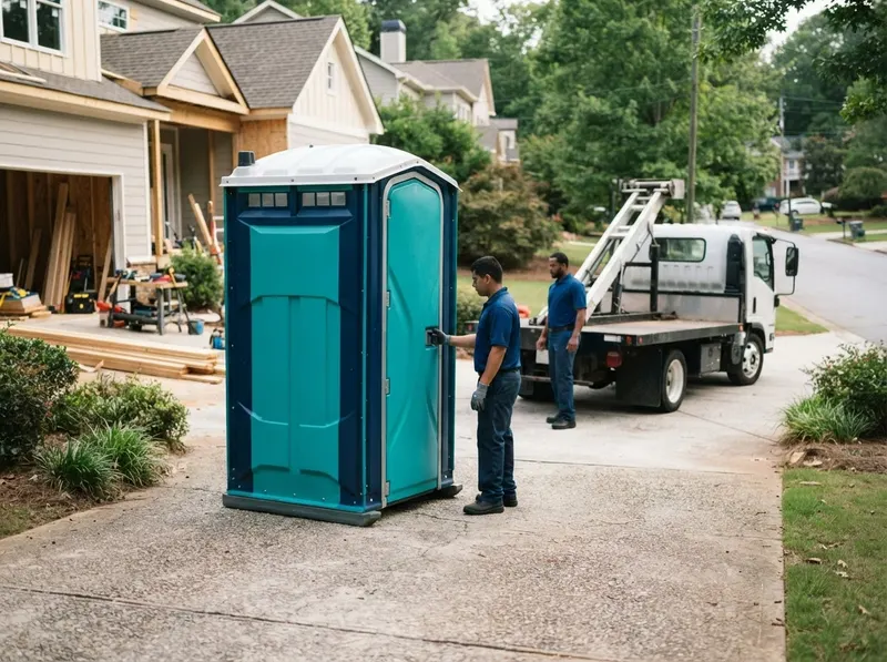 Construction Site Portable Toilets in Atlanta, GA