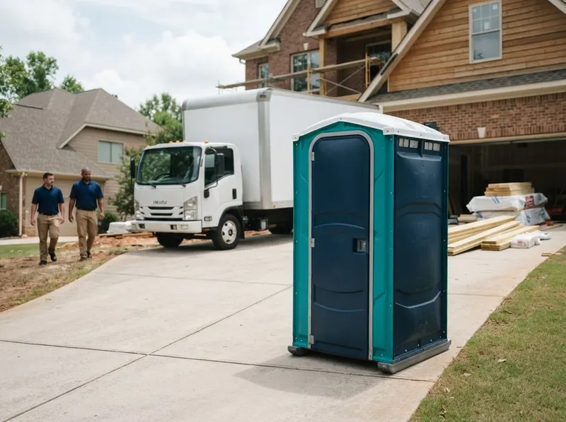 High-Rise Rolling Portable Restrooms in Atlanta, GA