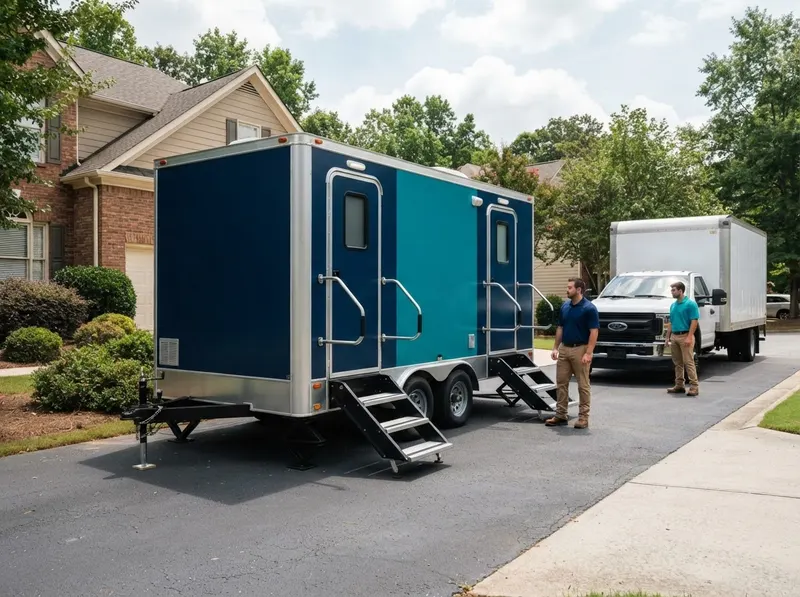 Luxury Restroom Trailers in Atlanta, GA